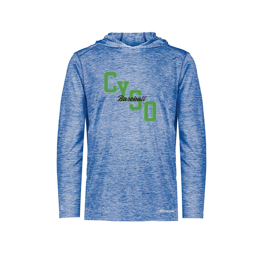 [FOLHCGRY-AS-LOGO1] Decker Men's Charge Hoodie (Adult S, Royal, Logo 1)